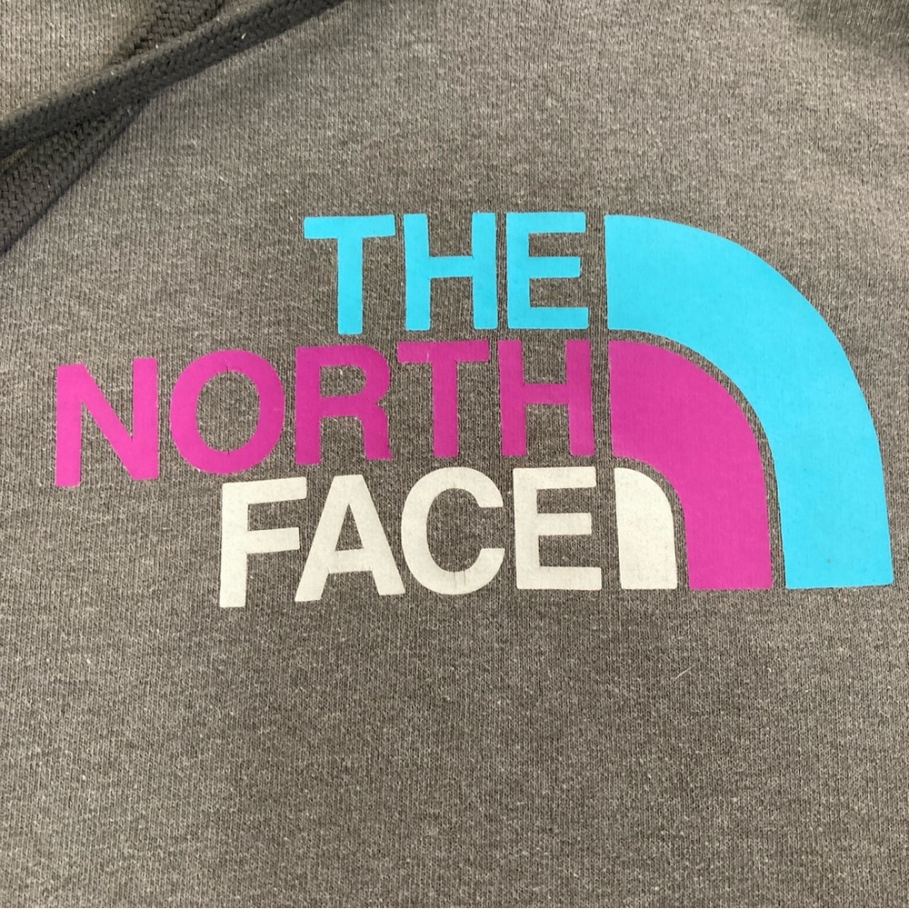 The North Face Hoodie Women's Sz XXL Gray Regular Fit Long Sleeve Pullover - Picture 3 of 16